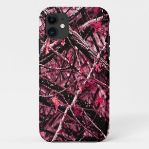 Pink Woodland Camo iPhone 11 Hoesje