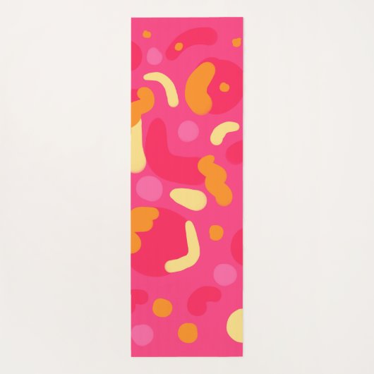 Pink yogamat (Achterkant)