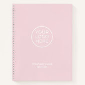 Pink Your Logo Business Carnet (Devant)