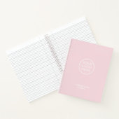 Pink Your Logo Business Carnet (Intérieur)