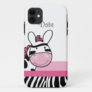 Pink Zebra Print iPhone 5 Casemate Coque