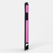 Pink Zebra Stripe tendance iPhone 5 Coque (Dos/Droite)
