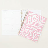 Pink Zebra Stripes Poster de animal sauvage Zebra  (Devant avec enveloppe)