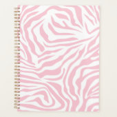 Pink Zebra Stripes Poster de animal sauvage Zebra  (Devant)