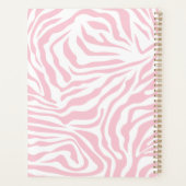 Pink Zebra Stripes Poster de animal sauvage Zebra  (Dos)