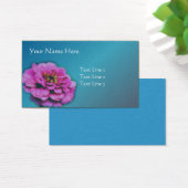 Pink Zinnia (Bureau)