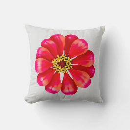 Pink Zinnia Kussen
