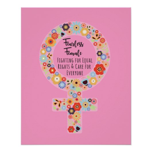 Pink zonder Vrouw Perfect Poster (Voorkant)