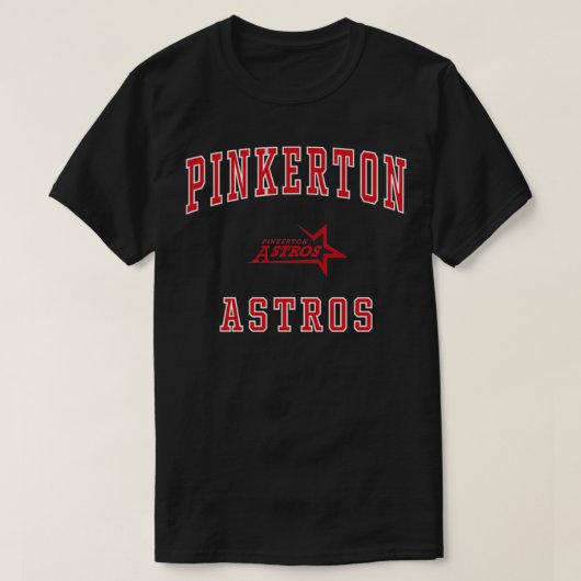 Pinkerton Academy Astros T-shirt (Design voorkant)