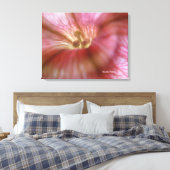 Pinkflower Canvas Afdruk (Insitu (Slaapkamer))
