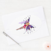 Pinkie Fae Ovale Sticker (Envelop)