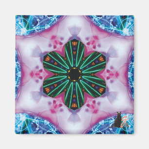 Pinkie Kaleidoscope Magnet