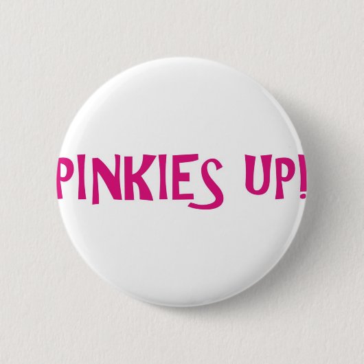 PINKIES PINK RONDE BUTTON 5,7 CM (Voorkant)