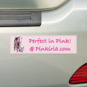 Pinkiria Bumpersticker (Op auto)