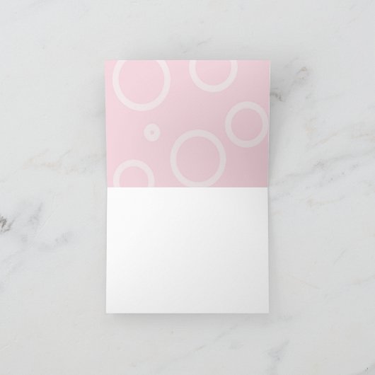 Pinkly Retrolicious Note Kaart (Binnen)