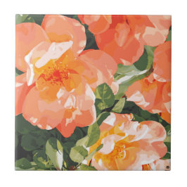 PinkMagnolia keramische Tegel Tegeltje