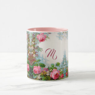 PINKROSES EN JASMINEN MOK VAN MONOGRAM VOOR DE MON