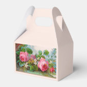 PINKROSES, JASMINEN MET GEM MONOGRAM BEDANKDOOSJES (Achterkant)