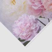 Pinks, gele en witte pinda's Butterfly Tissuepapier (Detail)