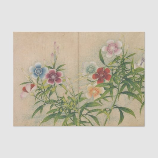 Pinks van Zhang Ruoai Tissuepapier (Voorkant)
