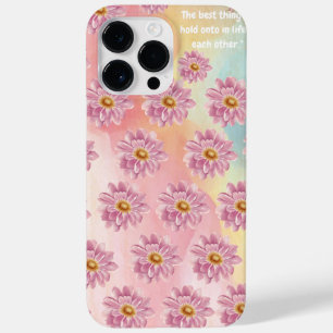Pinksterbloemen patroon Case-Mate iPhone 14 pro max hoesje