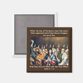 Pinksteren - magneet (Voorkant / Achterkant)