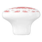 PINKSTROMEN KERAMISCHE KNOP (Zijkant)