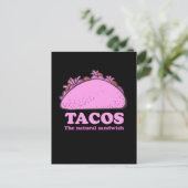 PINKTACOS BRIEFKAART (Staand voorkant)