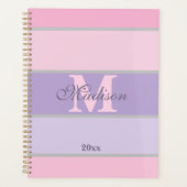 pinky and purple pastel iPhone / iPad case Planner (Voorkant)