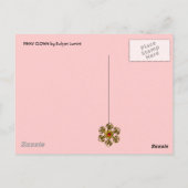 PINKY CLOWN BRIEFKAART (Achterkant)