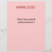 PINKY CLOWN FLYER (Achterkant)