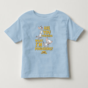 Pinky en Brain Denk je na? Kinder Shirts