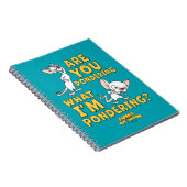 Pinky en Brain | Denk je na? Notitieboek (Rechterzijde)