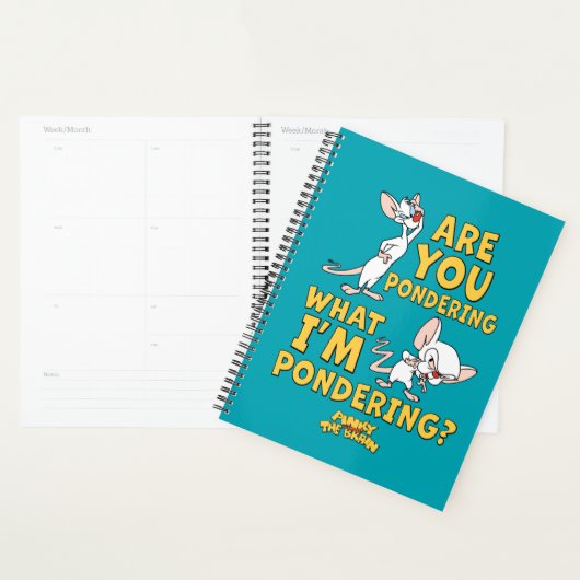 Pinky en Brain | Denk je na? Planner (Display)