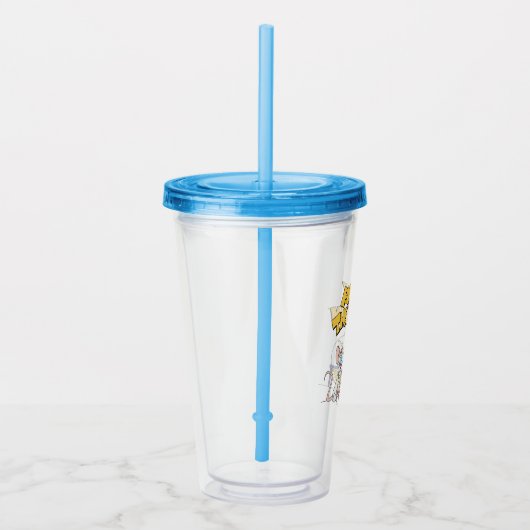 Pinky en Brain | Laboratoriumwetenschap Acryl Drinkbeker (Rechts)