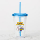 Pinky en Brain | Laboratoriumwetenschap Acryl Drinkbeker (Voorkant)