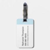 Pinky en Brain | Laboratoriumwetenschap Bagagelabel (Achterkant verticaal)