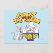 Pinky en Brain | Laboratoriumwetenschap Briefkaart (Voorkant)