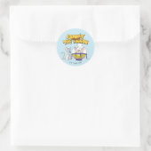 Pinky en Brain | Laboratoriumwetenschap Ronde Sticker (Tas)