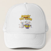 Pinky en Brain | Laboratoriumwetenschap Trucker Pet (Voorkant)