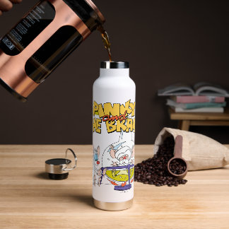 Pinky en Brain | Laboratoriumwetenschap Waterfles