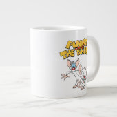 Pinky en Brain | LOGO SHOW Extra Grote Beker (Voorkant rechts)