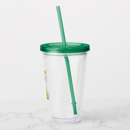 Pinky en Brain | Overname van de wereld Acryl Drinkbeker (Links)