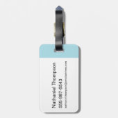 Pinky en Brain | Overname van de wereld Bagagelabel (Achterkant verticaal)