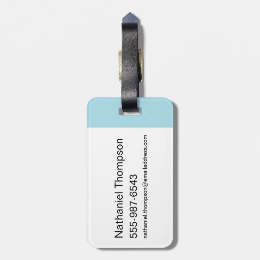 Pinky en Brain | Overname van de wereld Bagagelabel (Achterkant verticaal)