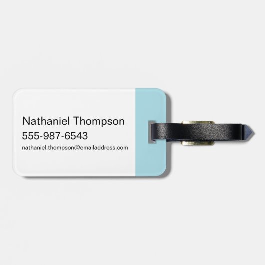 Pinky en Brain | Overname van de wereld Bagagelabel (Achterkant horizontaal)