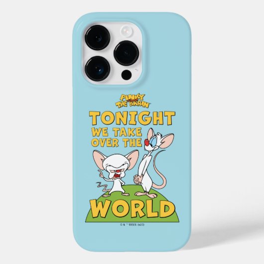 Pinky en Brain | Overname van de wereld Case-Mate iPhone Case (Achterkant)