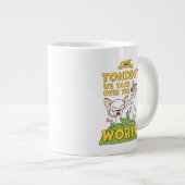 Pinky en Brain | Overname van de wereld Extra Grote Beker (Voorkant rechts)