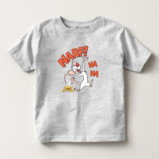 Pinky en Brain | Pinky "Narf" Kinder Shirts (Voorkant)