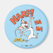 Pinky en Brain | Pinky "Narf" Magneet (Voorkant)